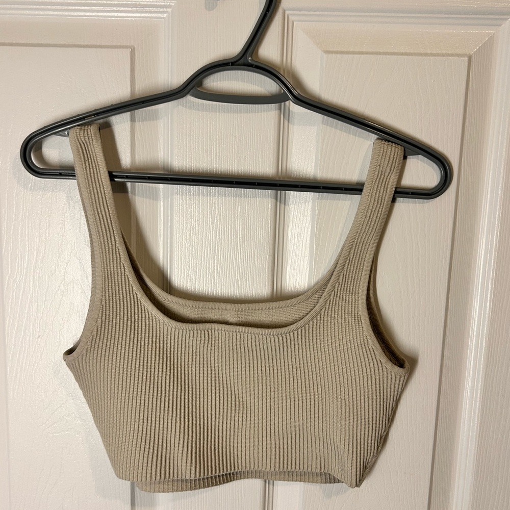 Aritzia Bavarian Cropped shirt